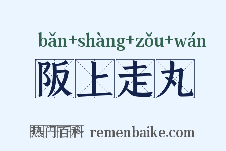 阪上走丸是什么意思的图片